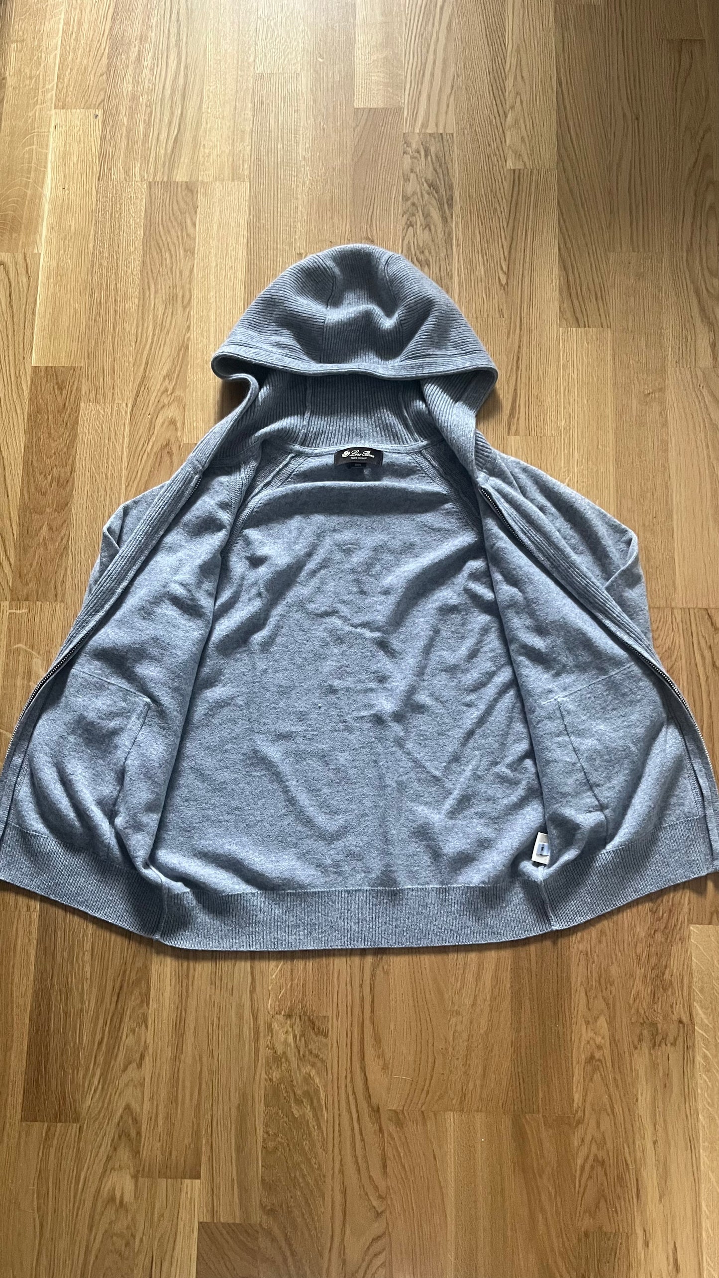 Loro piana full zip sweater