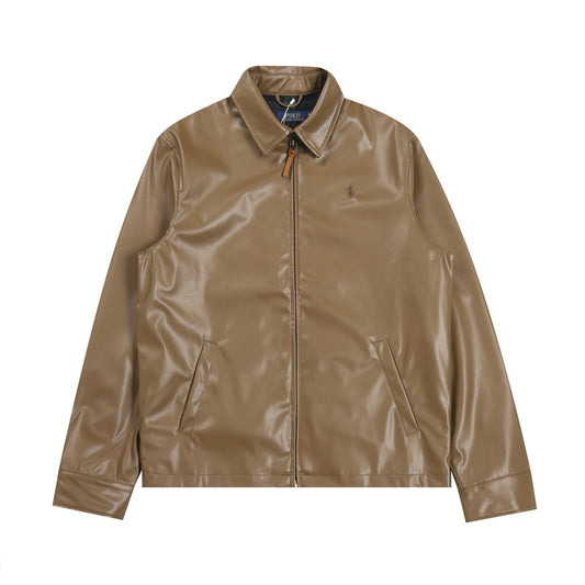 Ralph lauren leather jacket