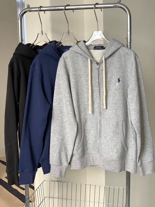 Ralph lauren zip hoodie