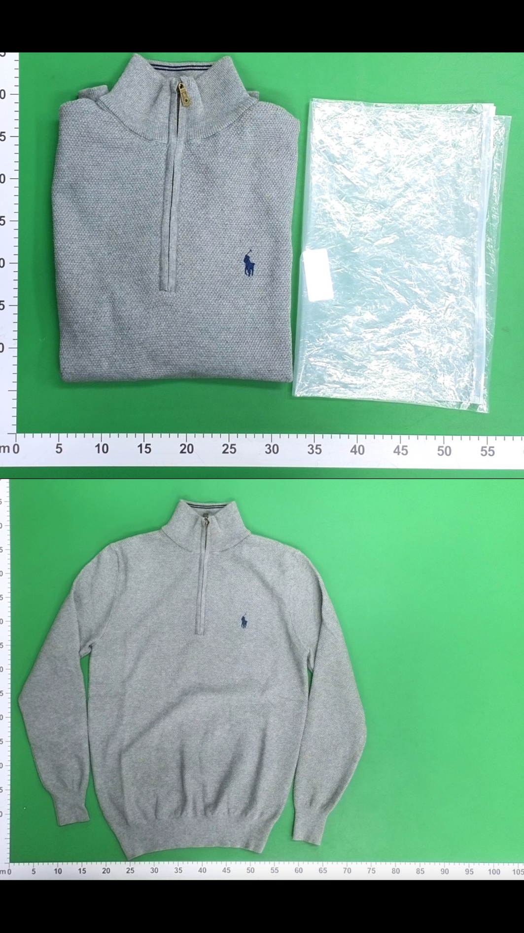 Ralph lauren half zip sweater