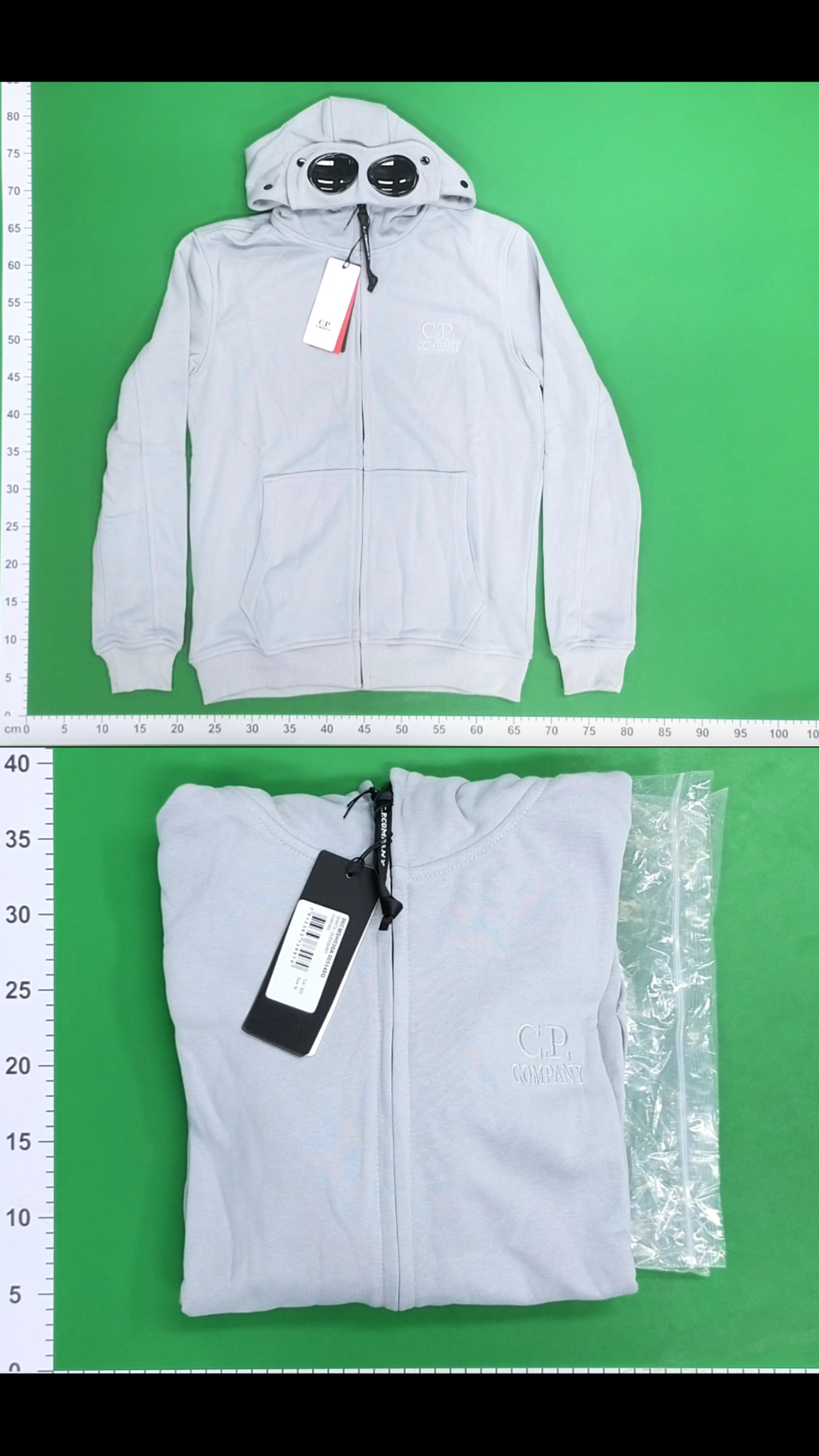 CP company zip hoodie