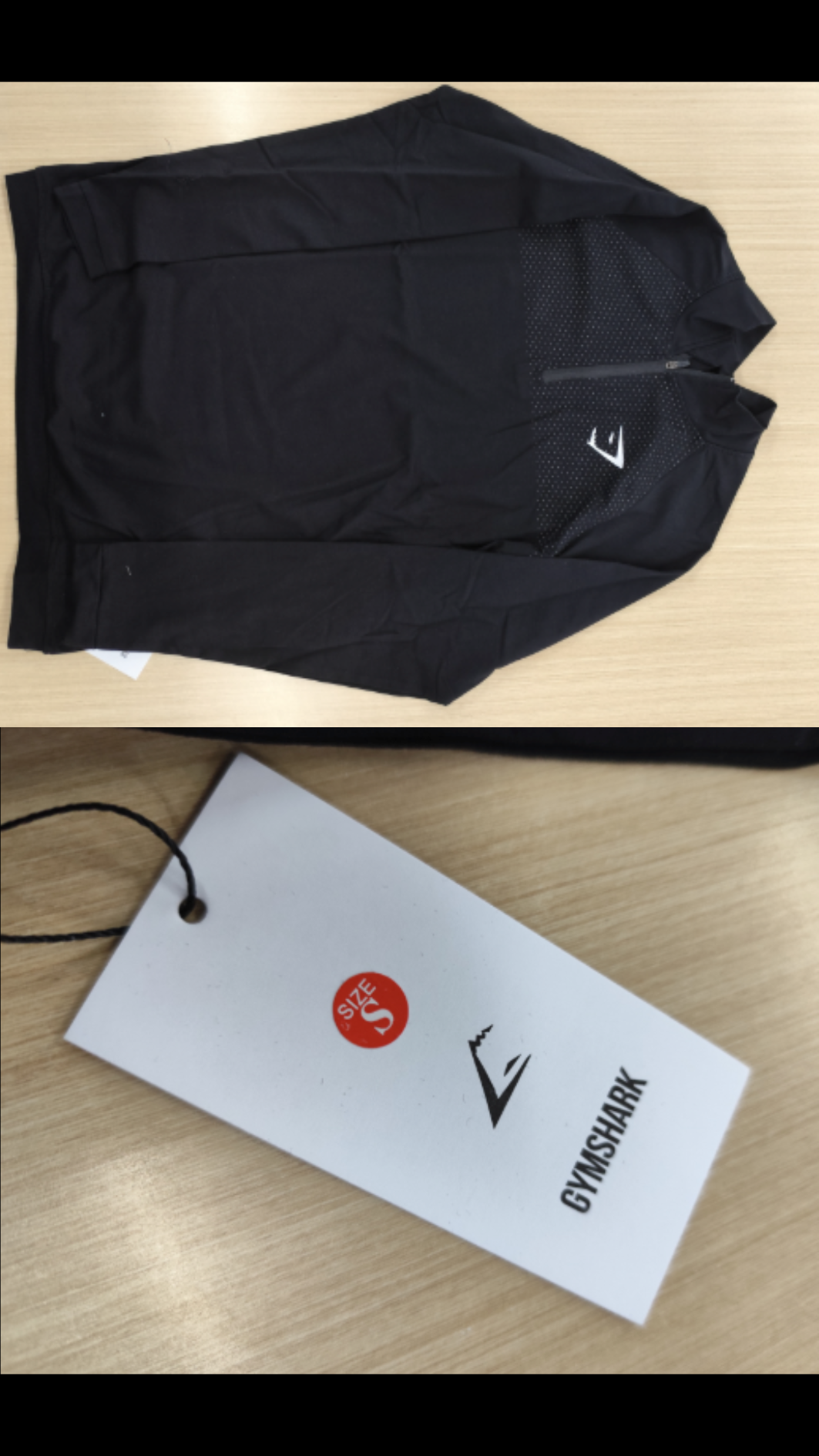 Gymshark half zip