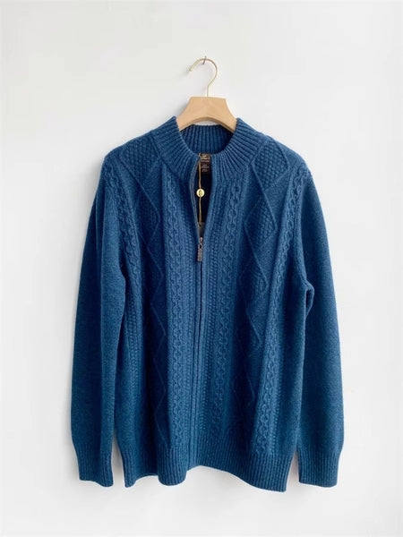 Loro piana full zip sweater