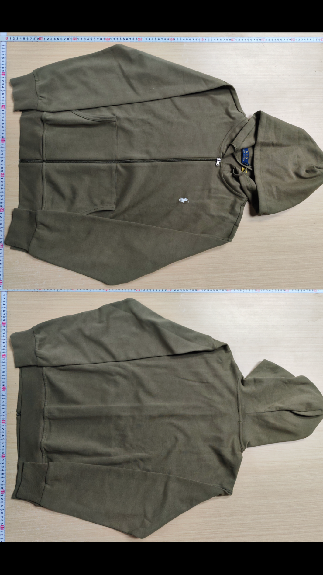 Ralph lauren zip hoodie