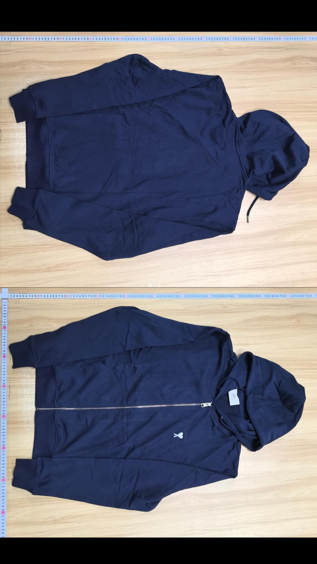 Ami paris zip hoodie ⭐️