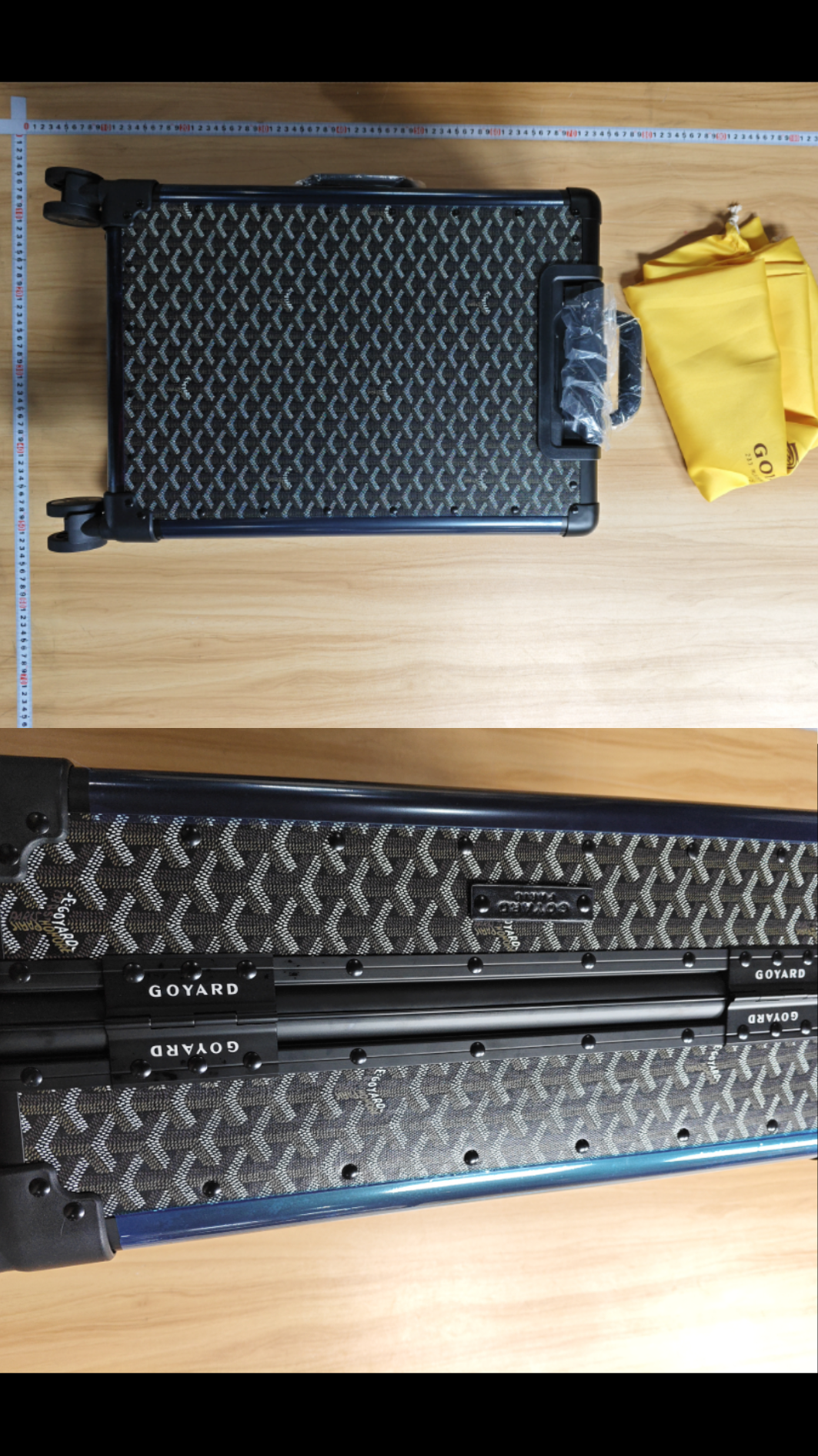 Goyard suitcase