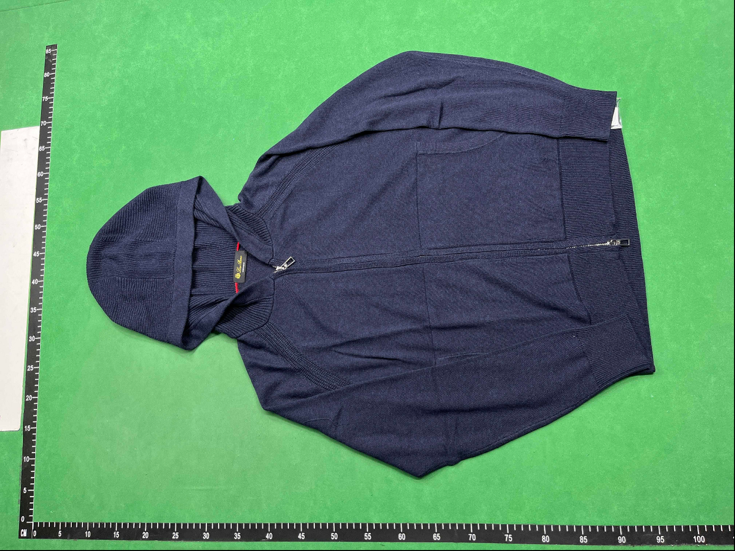 Loro piana cashmere zip hoodie