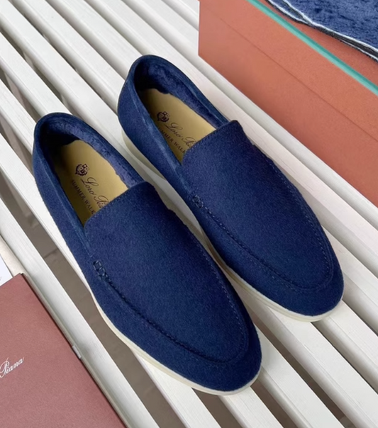 Loro piana loafers (wool lining)