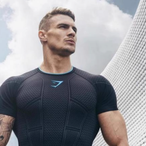 Gymshark onyx tee