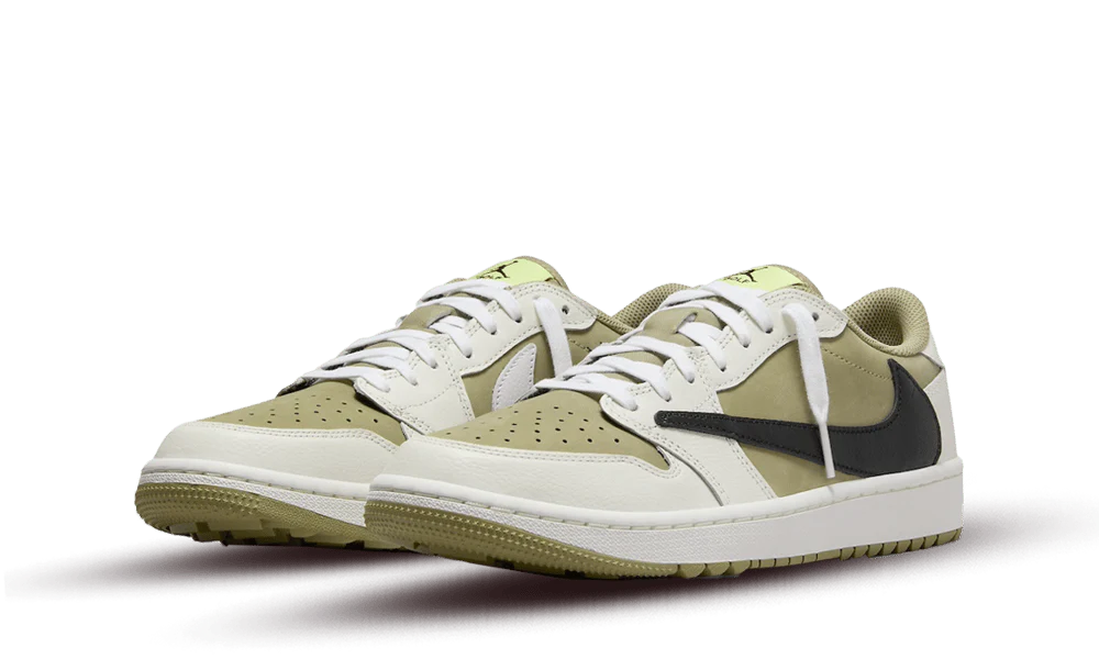 Jordan 1 low travis scott golf shoes